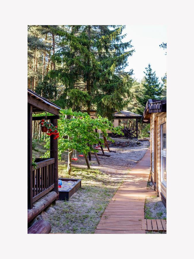 Po Svyturiu Villa Šventoji Exteriör bild