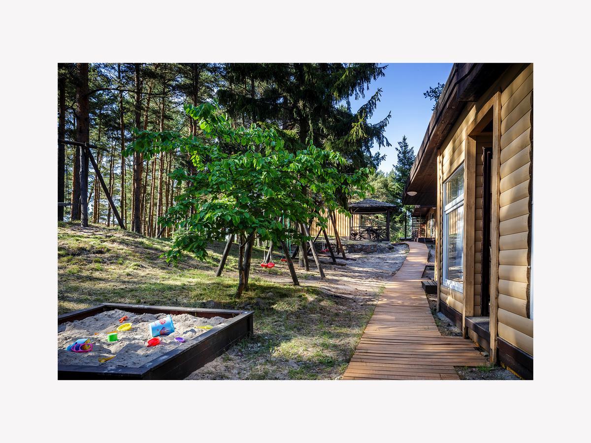 Po Svyturiu Villa Šventoji Exteriör bild